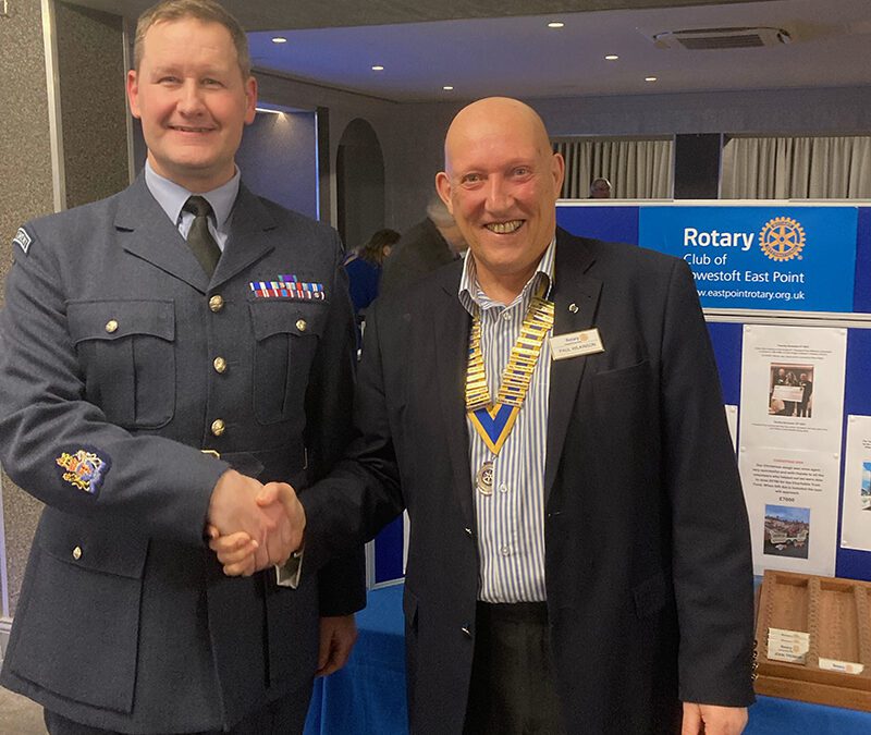 RAF Demonstration Team Visit