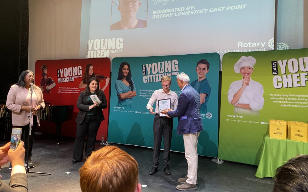 Rotary Young Citizen Award 2025 Won by Local Man