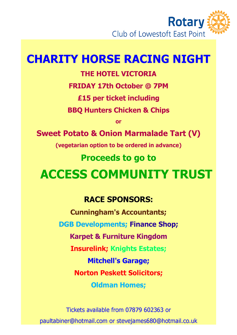 Race Night Flyer 25